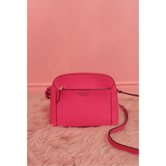 Kate Spade Vibrant Pink Crossbody Bag - Picture 1 of 7